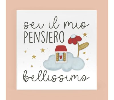 FORMELLA GRANDE sei il mio pensiero bellissimo