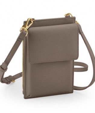 Tracolla Portacellulare Elite taupe
