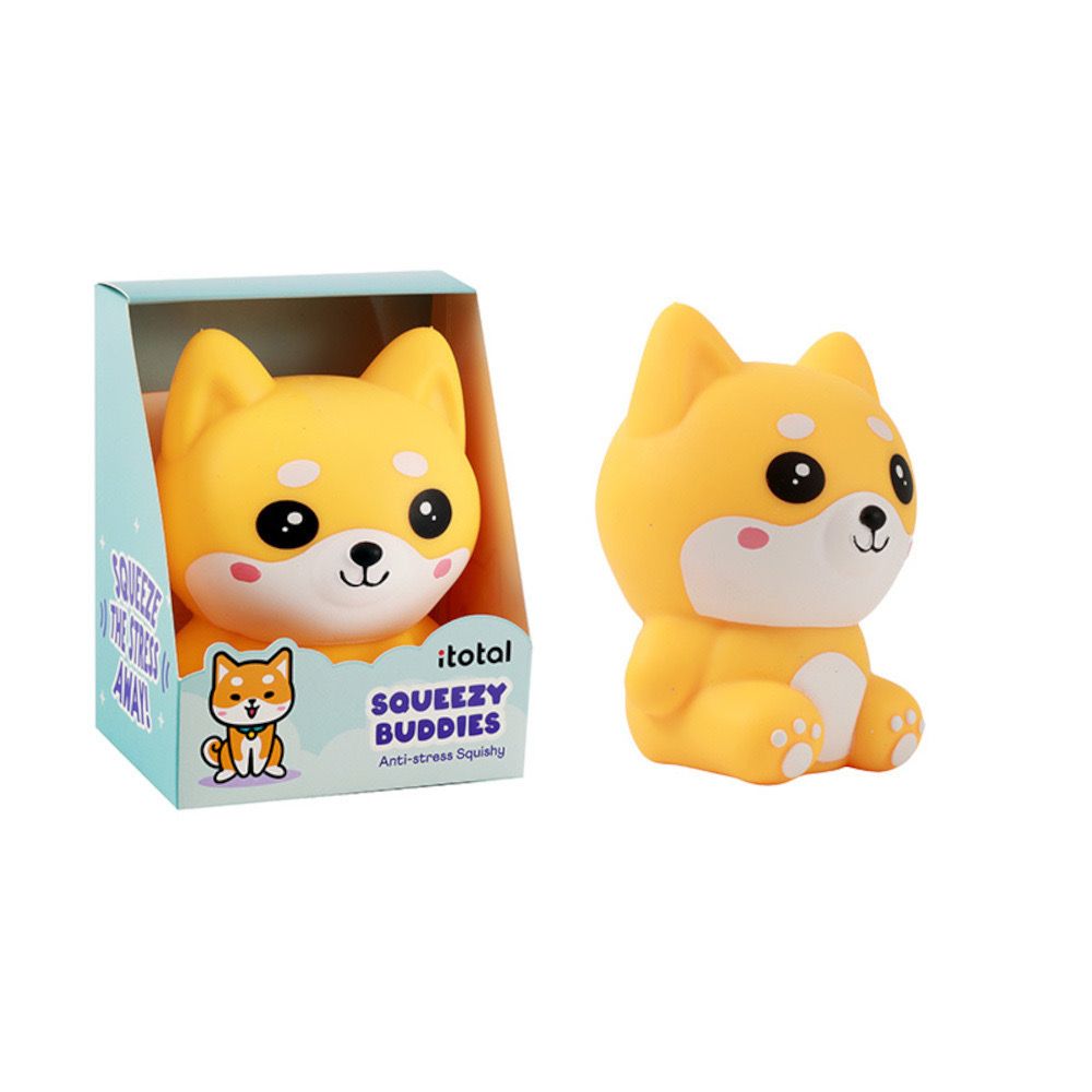 Pupazzetto Squeezy antistress Cane shiba