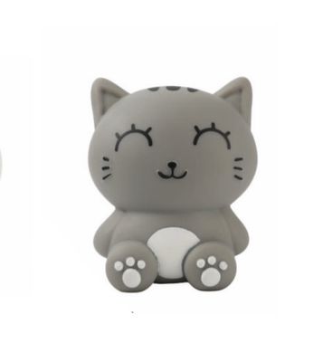 Pupazzetto Squeezy antistress gatto grigio