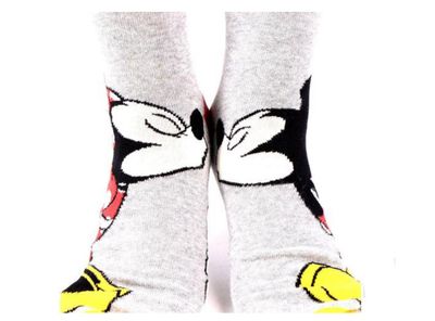 Coppia calzini Bacio Topolino Minnie