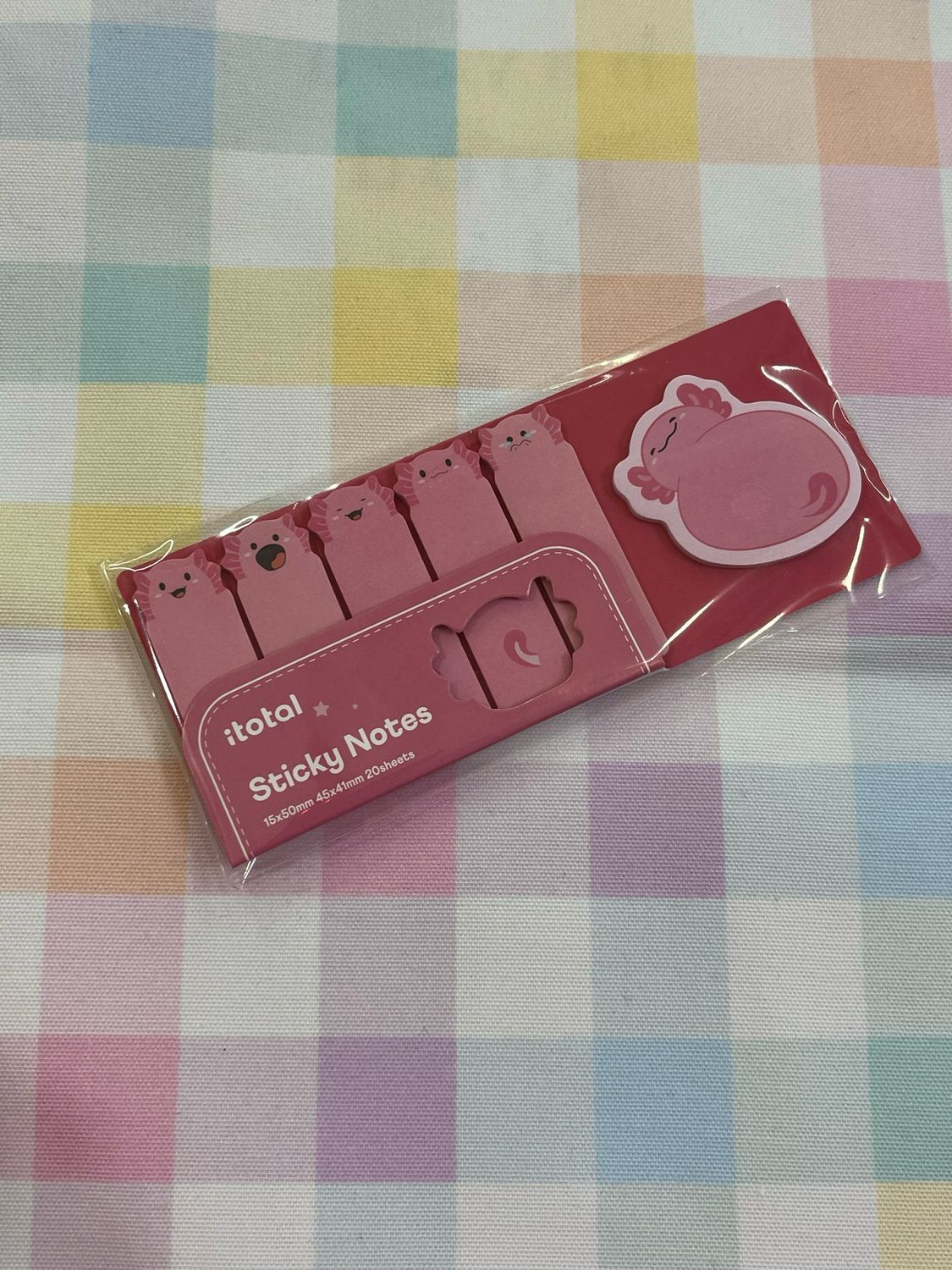 Sticky Notes Point Marker piccoli e grande axolotl