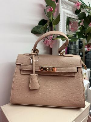 Borsa in ecopelle Kendall rosa nude