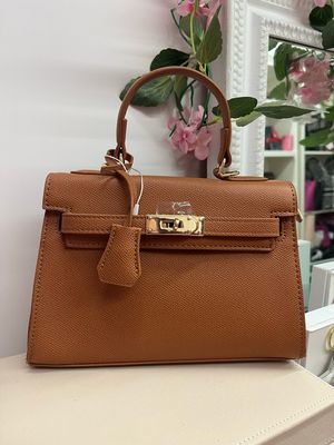 Borsa in ecopelle Kendall cuoio