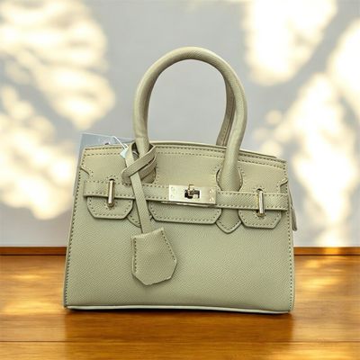 Borsa in ecopelle Charlotte beige