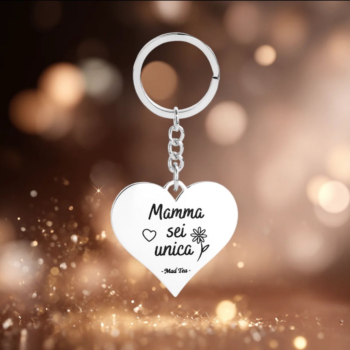 Portachiavi Mad Tea Mamma sei unica