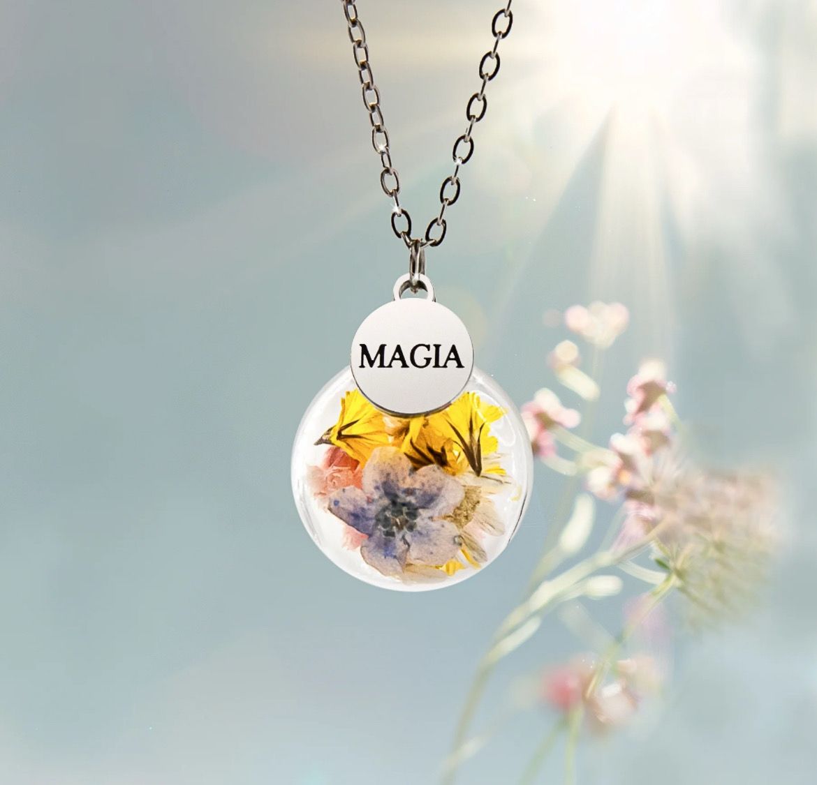 Collana della magia Fiori di campo GDC010