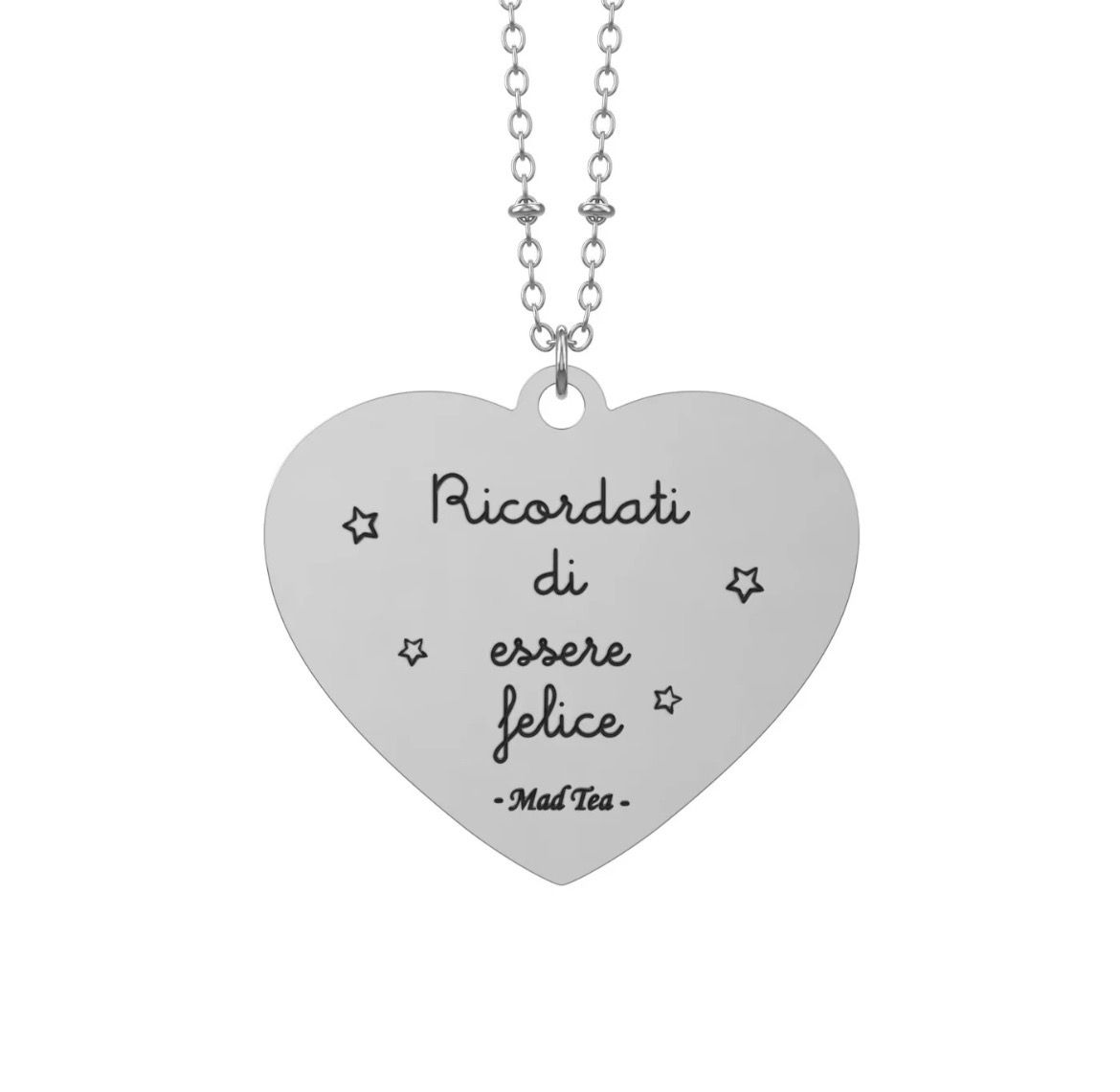 Collana Mad Tea Piccolo Principe Ricordati di essere felice PPC015