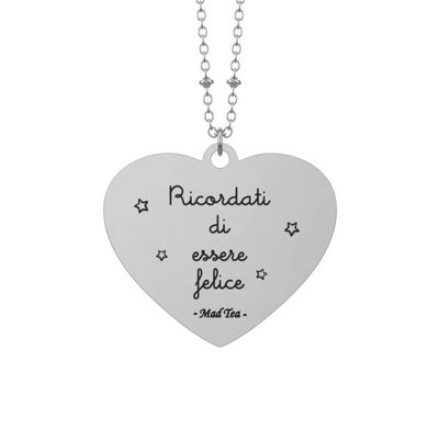 Collana Mad Tea Piccolo Principe Ricordati di essere felice PPC015