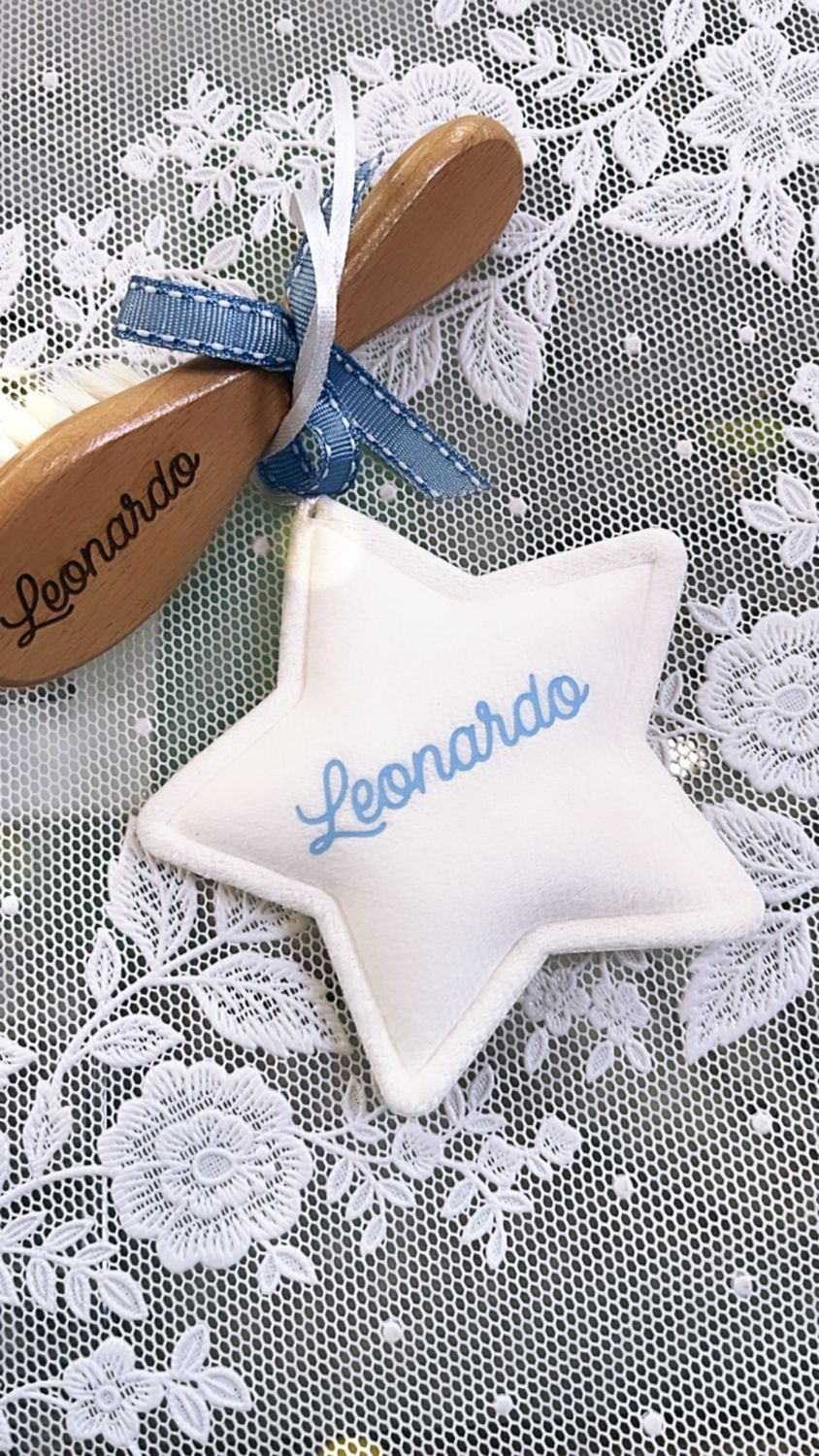 Stellina decorativa bianca personalizzata