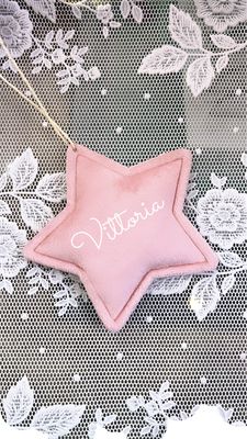 Stellina decorativa rosa personalizzata