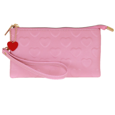 BUSTA PORTAFOGLIO YES LOVE ROSA Camomilla Milano 24869