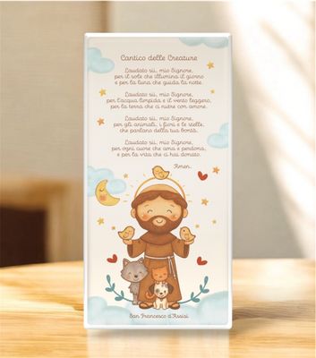 Tavola San Francesco Cantico delle creature
