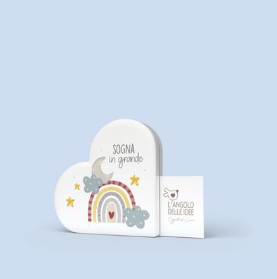 QUADRO PORTARICORDI CUORE - sogna in grande
