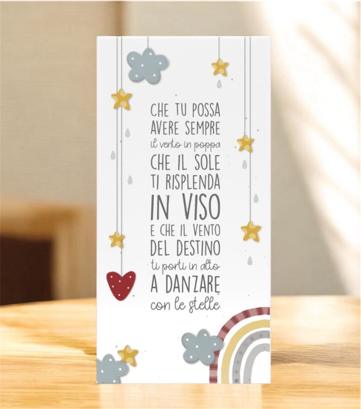 Tavola che tu possa avere sempre il vento in poppa