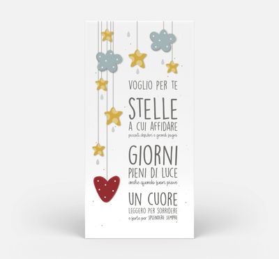 Tavola - Voglio per te stelle a cui affidare piccoli desideri