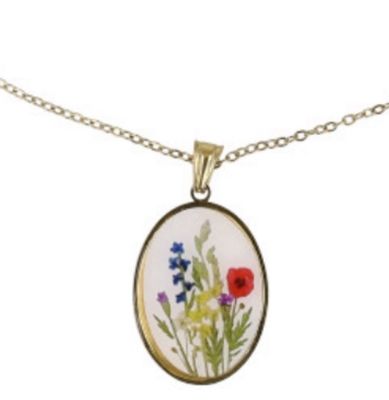 Catenina cameo ovale giardino di primavera