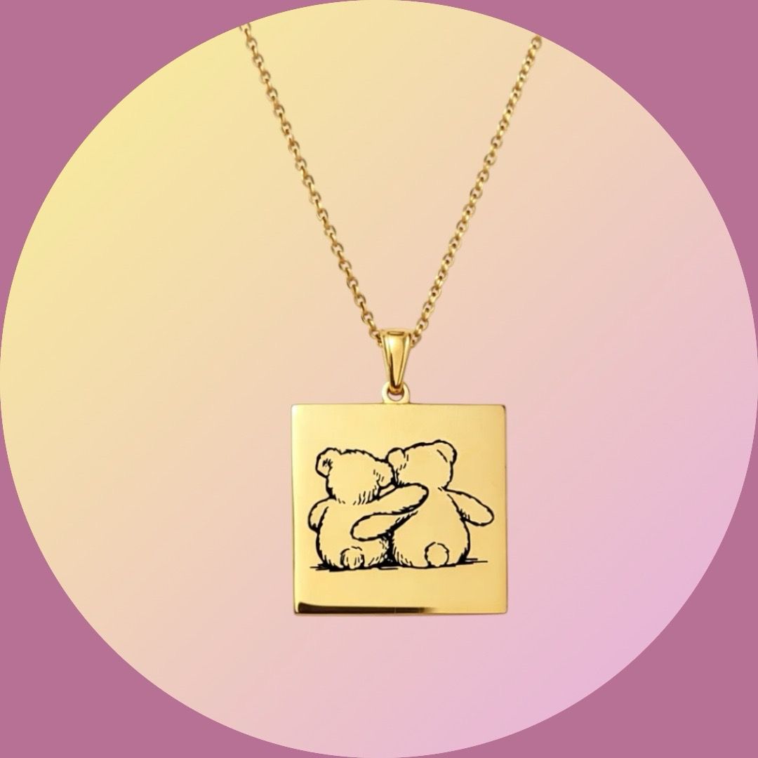 Catenina con medaglietta orsetti