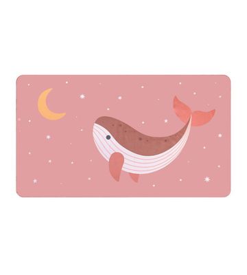 Telo Microfibra Balena Rosa