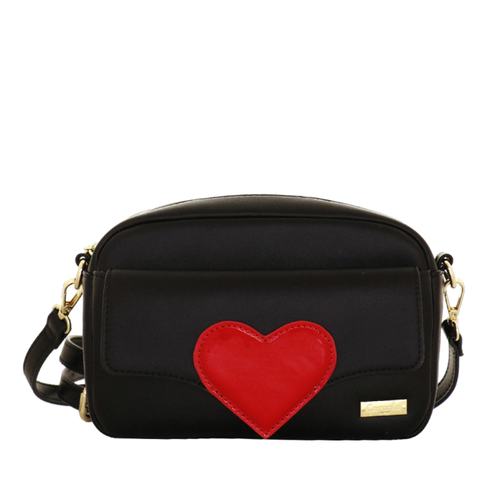 CAMERA BAG LOVE BAG NERO Camomilla Milano