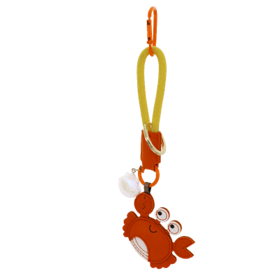 Portachiavi Sebastian granchio arancio Camomilla Milano 26639