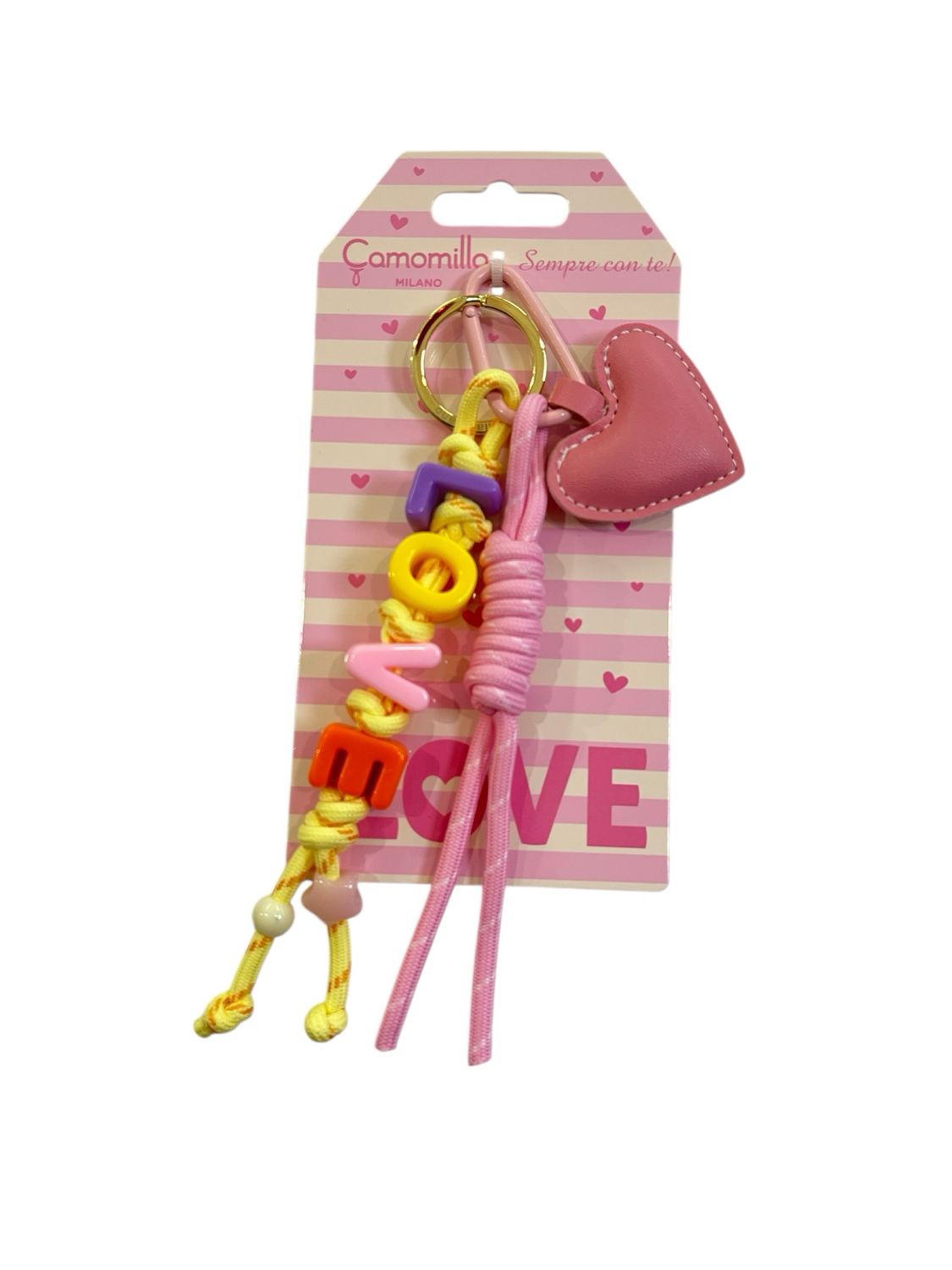 Portachiavi Love Rosa Camomilla Milano 26637