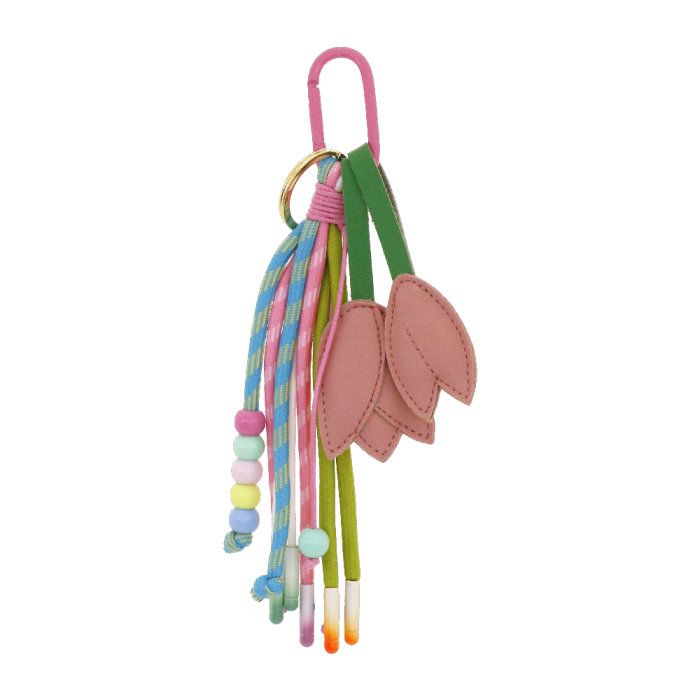 Portachiavi Tulipano rosa Camomilla Milano 26646