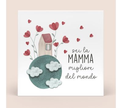 FORMELLA PICCOLA - Sei la Mamma migliore del mondo