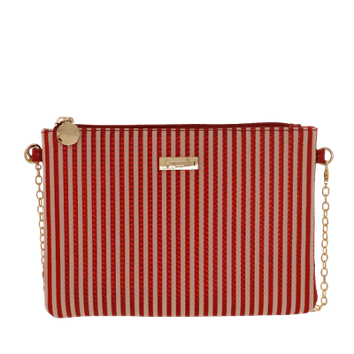 Tracollina piatta Camomilla Milano rosso cangiante 24644