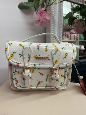 Cartella mini fiorellini fondo bianco Naj-Oleari cod. 61158