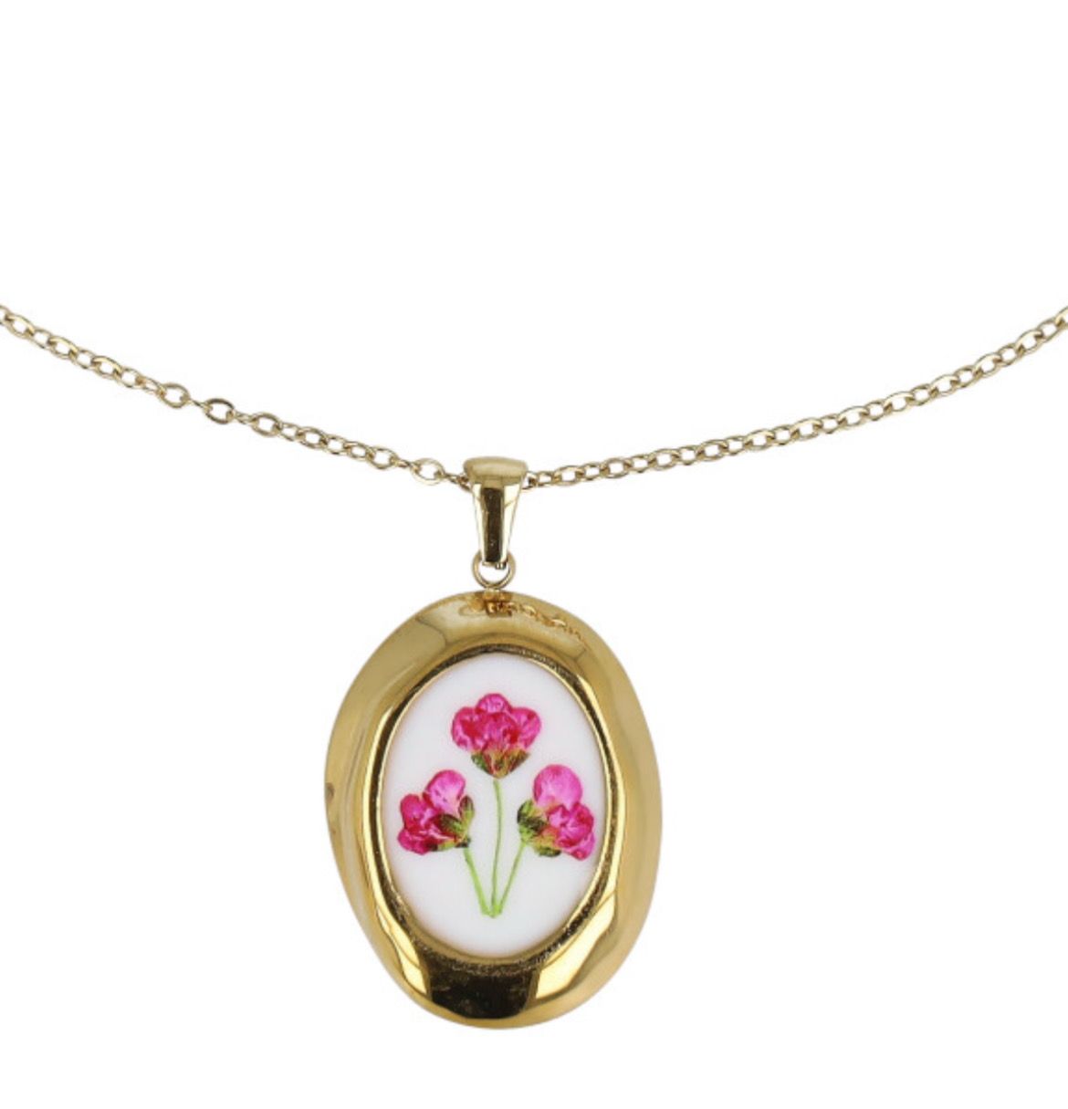 Catenina cameo ovale non regolare primula