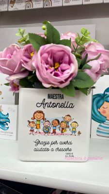 Vaso personalizzato regalo maestra