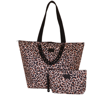 Set BORSA MARE e BUSTA LEO NERO Camomilla Milano 22633