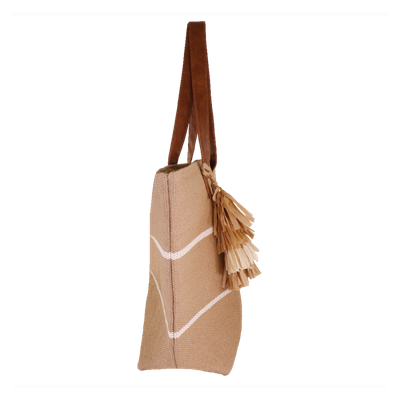 BORSA MARE L HOLIDAY BEIGE Camomilla Milano 23388
