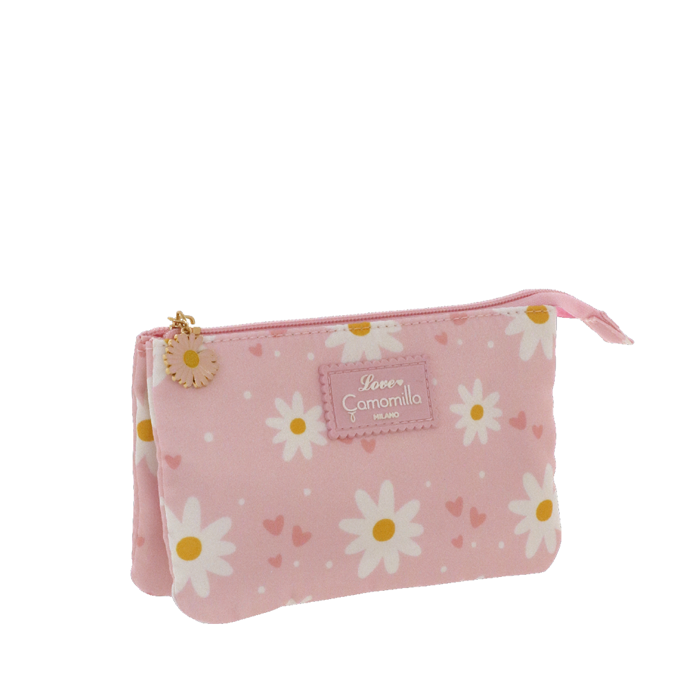 TRIS BUSTA PIATTA DAISY LOVE ROSA Camomilla Milano 23956