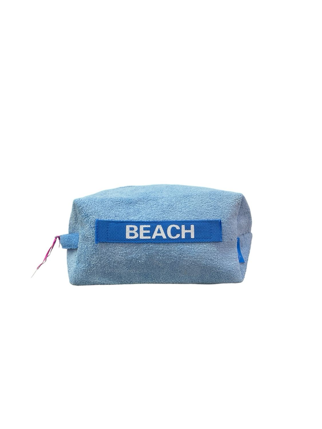 POUCH BAULETTO MARE M SPUGNA AZZURRO Camomilla Milano 22340