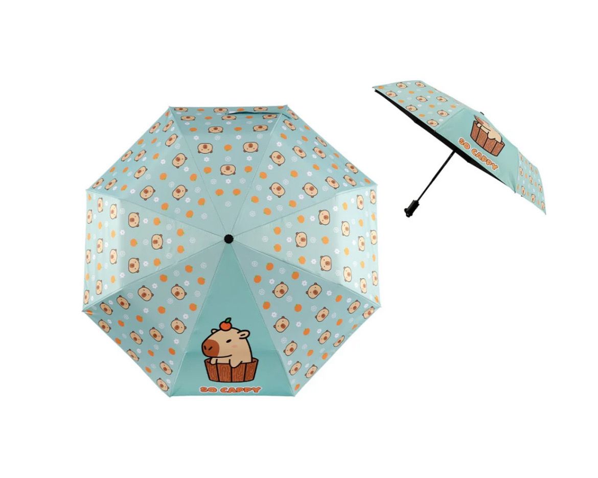 Ombrello con apertura automatica/retraibile capibara