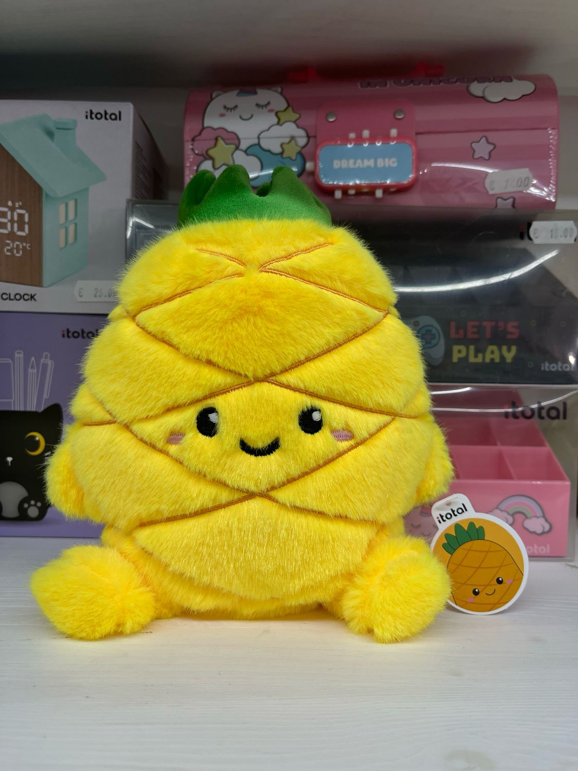 Cuscino Squishy in Memory Foam - ananas