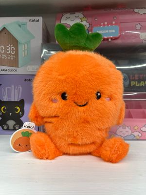 Cuscino Squishy in Memory Foam - carota