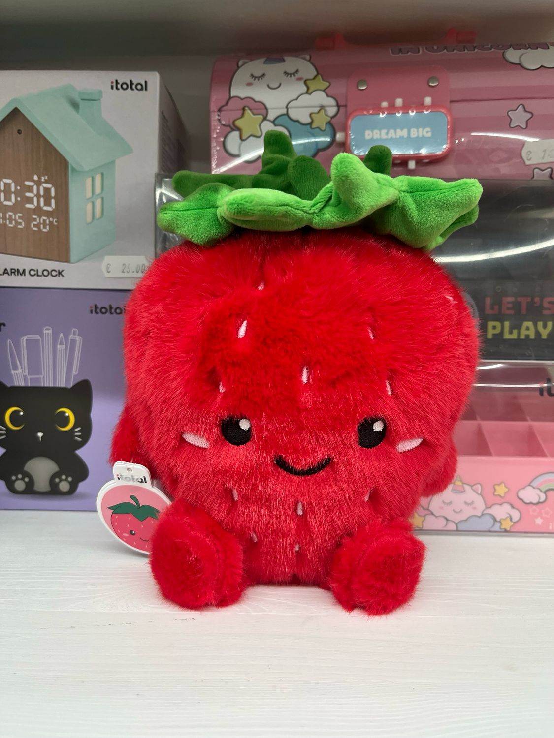 Cuscino Squishy in Memory Foam - fragola