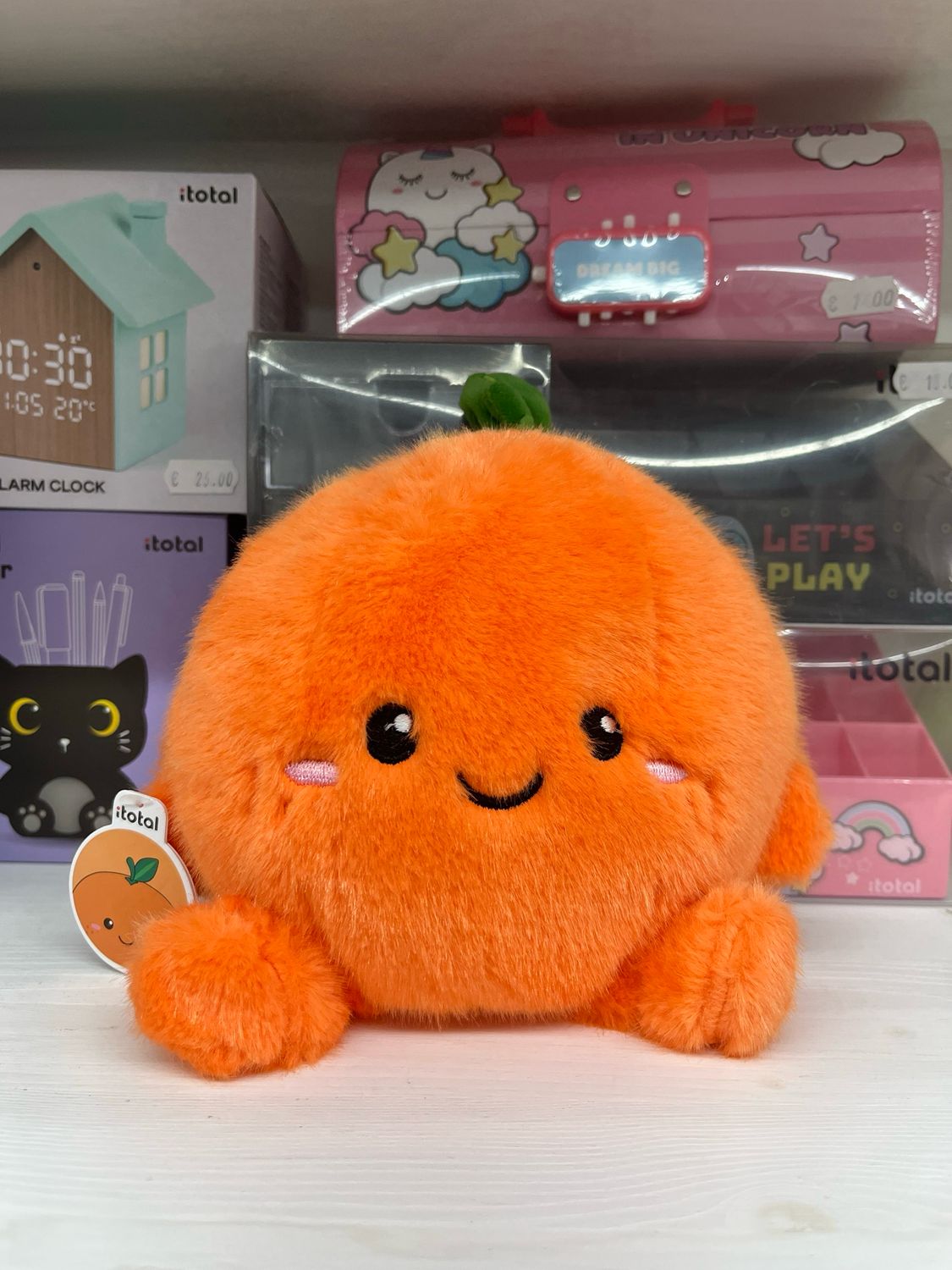 Cuscino Squishy in Memory Foam - arancia