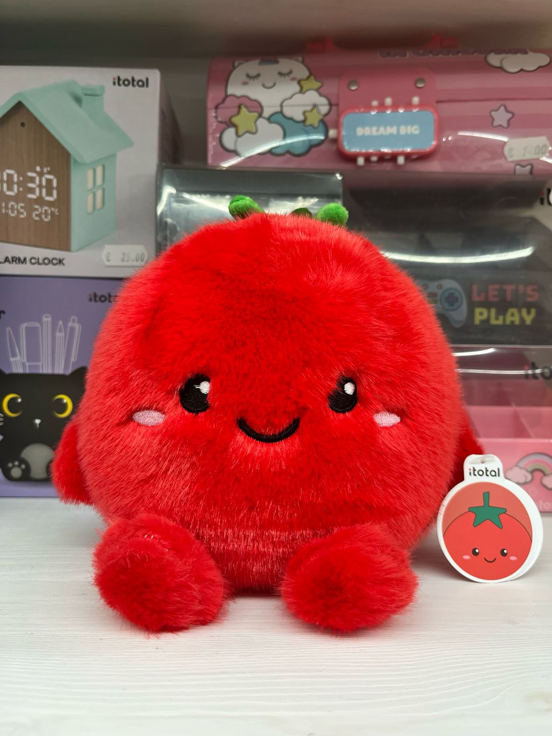 Cuscino Squishy in Memory Foam - pomodoro