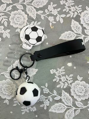 Portachiavi Pallone calcio 3D