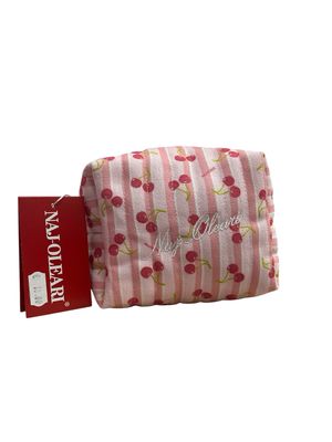 Necessaire morbido cherry rosa Naj-Oleari