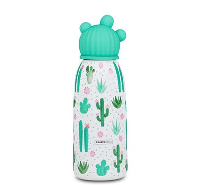 Borraccia termica 500ml tappo sagomato cactus
