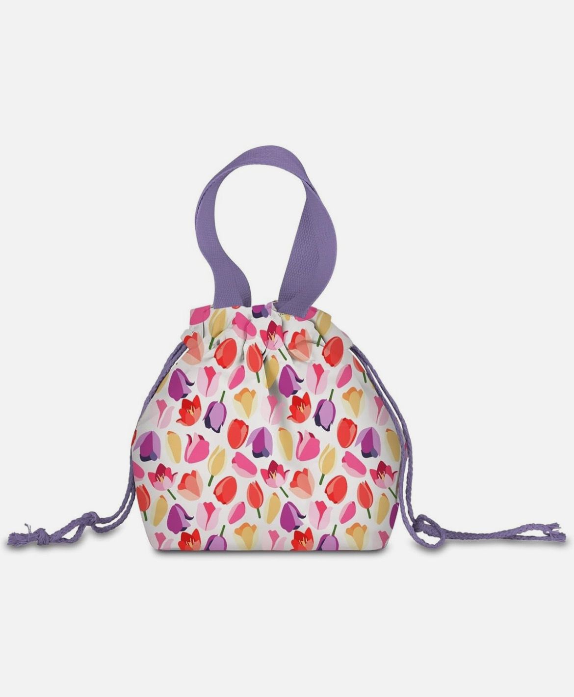 Borsa pranzo con coulisse tulipano