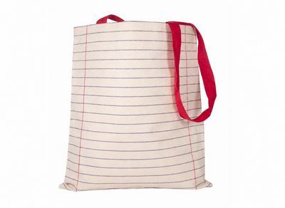 Shopper personalizzata con ricamo tema Maestra