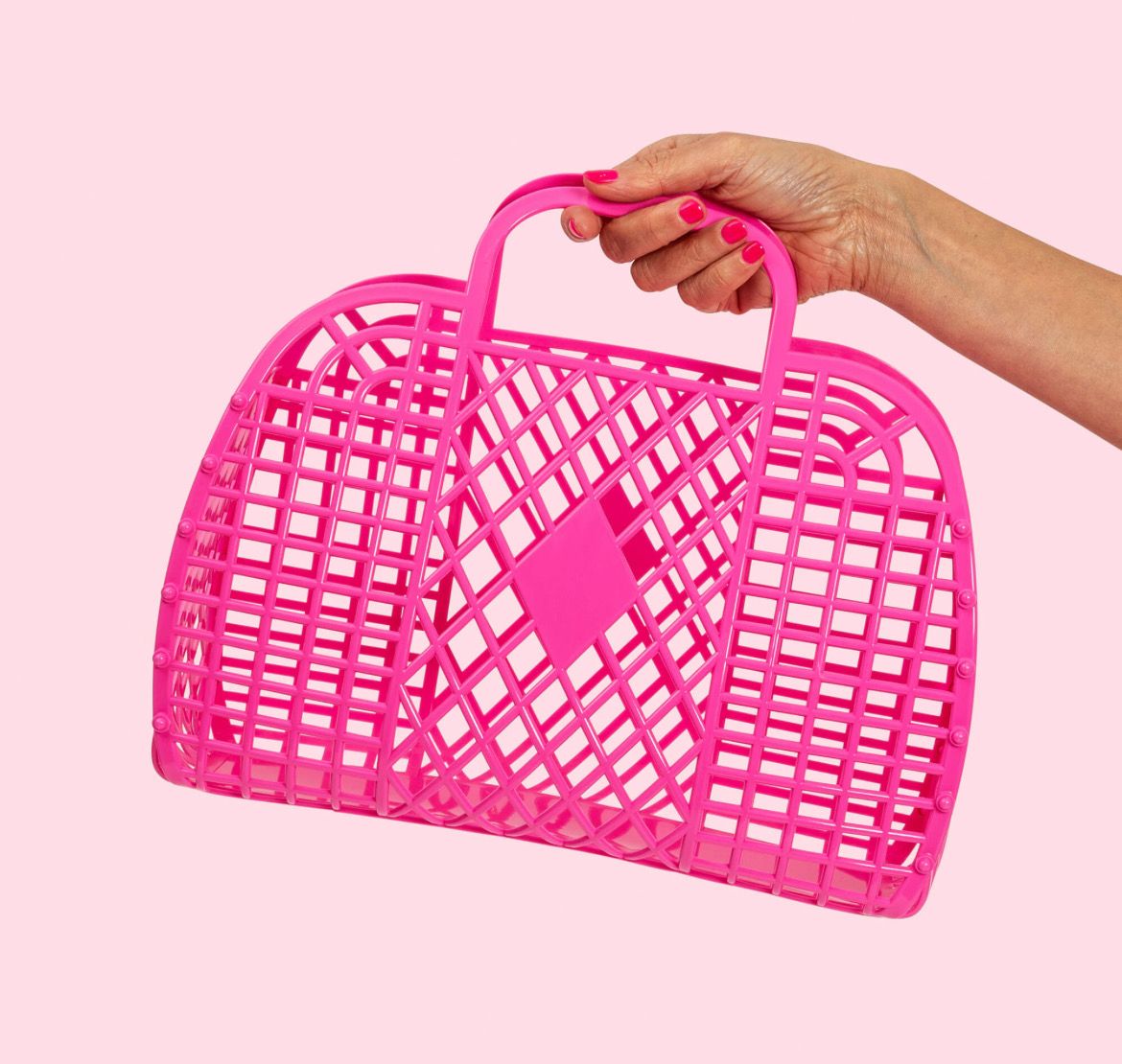 Borsa Sunjellies large Berry Pink Fuxia