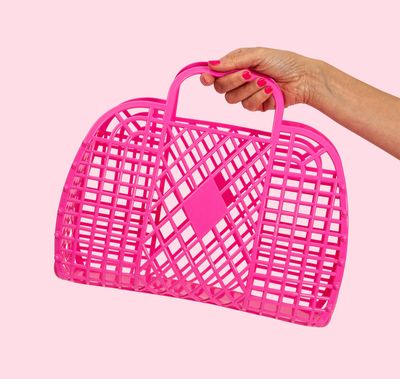 Borsa Sunjellies large Berry Pink Fuxia