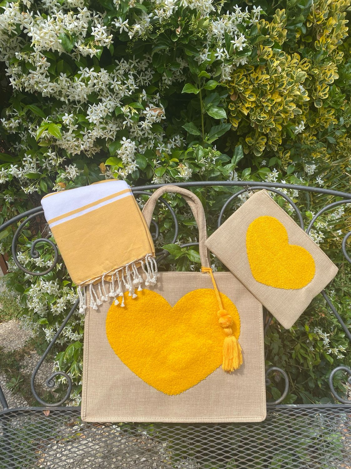 Set mare IBIZA giallo